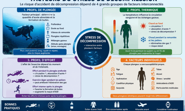 Facteurs du stress de décompression