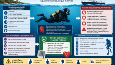 Hypertension artérielle et plongée sous-marine aptitude, risques et recommandations médicales