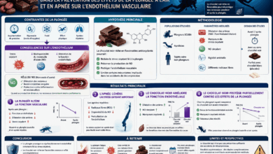 Intérêt de l’apport en chocolat noir dans la prévention des effets de la plongée à l’air et en apnée sur l’endothélium vasculaire.