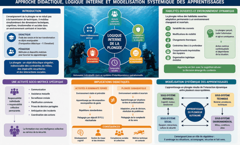 L’enseignement de la plongée subaquatique approche didactique, logique interne et modélisation systémique des apprentissages