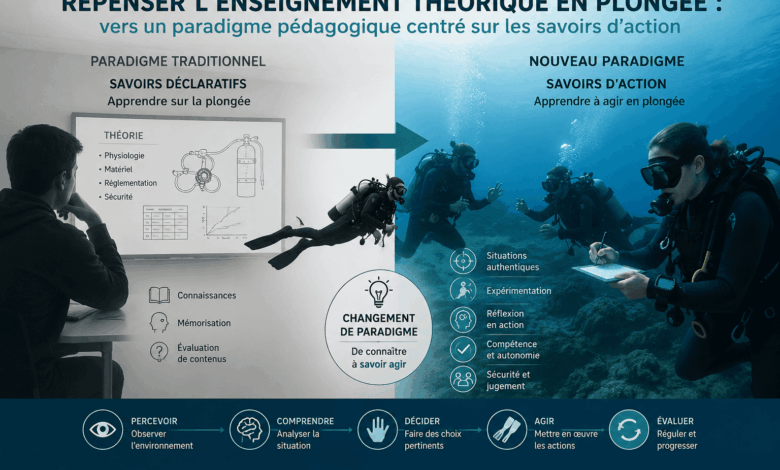 Repenser l’enseignement théorique en plongée vers un paradigme pédagogique centré sur les savoirs d’action