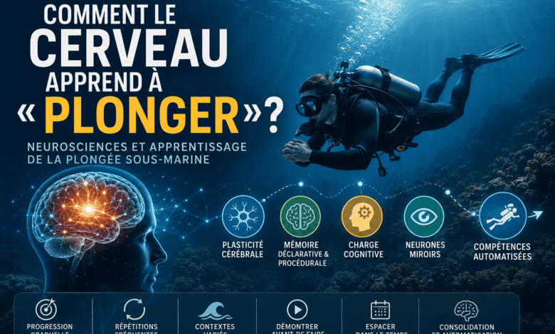 Comment le cerveau apprend à « plonger » ?