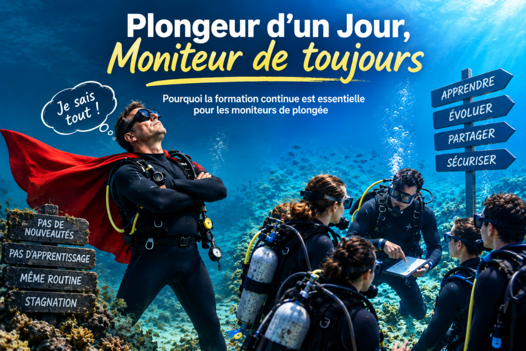 Plongeur d'un Jour, Moniteur de toujours